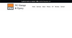 Desktop Screenshot of nugarageandepoxy.com